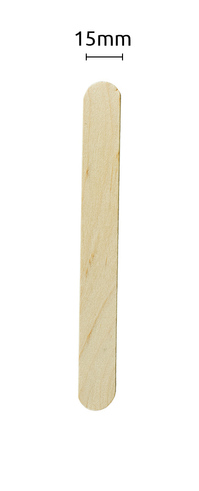 Szpatułki drewniane 1,5cm x 15cm
