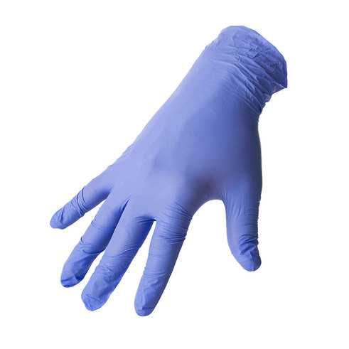 Rękawiczki NITRYLOWE  niebieskie     XS, S, M, L